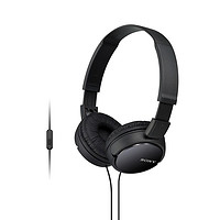 SONY 索尼 MDR-ZX110AP 耳罩式头戴式有线耳机 黑色