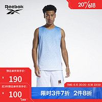 Reebok 锐步 官方新款男子JERSEY渐变配色无袖运动背心HG4340 HG4340 A/L