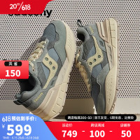 saucony 索康尼 SHADOW5000X男鞋复古休闲鞋夏情侣老爹鞋女鞋-吴念真推荐 绿色 42