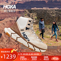 HOKA ONE ONE 男女鞋TENNINE Hike GTX109徒步鞋防水防滑减震轻便 流沙色/水獭褐(偏小一码) 42.5/270mm