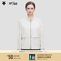 DESCENTE 迪桑特 WOMENS STUDIO系列 女子梭织上衣 D3232GJK23 WT-WHITE L(170/88A)