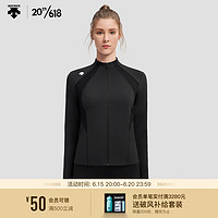 DESCENTE 迪桑特 WOMENS TRAINING系列综训女士运动针织运动上衣 BK-BLACK S(160/80A)