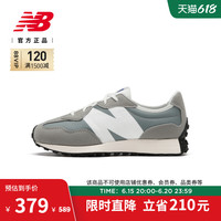 New Balance NB官方23新款327男童女童大童休闲鞋GS327LAB