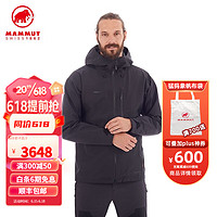 MAMMUT 猛犸象 Ayako男士登山硬壳冲锋衣外套防风双层Gore-Tex夹克冲锋衣 0001黑色 L