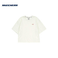 斯凯奇（SKECHERS）女子针织短袖T恤衫 L223W070-0074 XS