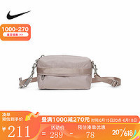 耐克（NIKE） 女单肩包春收纳拉链口袋时尚腰包简约斜挎包 CW9304-272 MISC