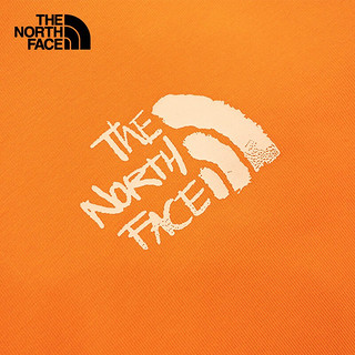 北面（The North Face）短袖女速干T恤户外吸湿透气23上新7WFE N6M/橘色 XXL/175