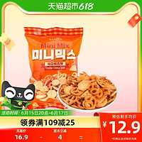 88VIP：SAMJIN 三进 韩国进口什锦饼干切达奶酪味65克零食儿童点心芝士口感