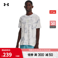 安德玛 UNDERARMOUR)春夏Anywhere男子跑步运动短袖T恤1376500 灰色006 L