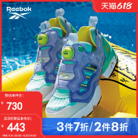 Reebok 锐步 官方男鞋女鞋PUMP经典复古撞色气囊运动休闲鞋GZ6594