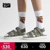 Onitsuka Tiger鬼塚虎凉鞋运动休闲鞋TOKUTEN SANDAL 1183C009-300 绿色36