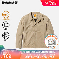 添柏岚（Timberland）官方男装翻领夹克户外冲锋23春季新款防水A26ZZ A26ZZ269/浅泥土色 XXL