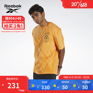 Reebok锐步官方2023春季新款男女TEE经典复古运动休闲T恤HS9190 IC1952 A/S