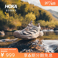 HOKA ONE ONE男女霍帕拉春夏露营徒步溯溪凉鞋Hopara缓震防滑新款 流沙色/沙色（男女款） 40/250mm