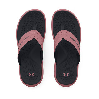 安德玛（UNDERARMOUR）春夏Ignite Marbella女子运动休闲拖鞋3026030 粉红色600 39