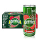 perrier 巴黎水 草莓味气泡矿泉水 250ml*30罐 整箱装