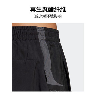 adidas阿迪达斯官方男装夏新款跑步运动短裤HR6602 黑色/深灰/深灰 A/XL5