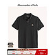 Abercrombie & Fitch 男士短袖POLO衫 327455-1 黑色 M