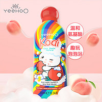 YeeHoO 英氏 婴幼儿洗发沐浴二合一慕斯 桃子味 350ml