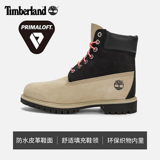 添柏岚（Timberland）官方男鞋23夏季新款6寸靴户外防水减震A5RE4 A5RE4W/浅棕黑色 42 鞋内长：26.5cm