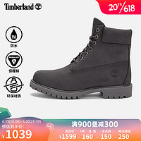 添柏岚（Timberland）官方男鞋23夏季新款6寸靴户外防水减震A5RBM A5RBMW/深灰色 40 鞋内长：25cm