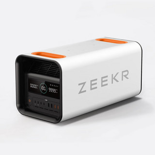 ZEEKR 极氪 1200 户外移动电源 白色 1058Wh 1200W