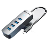 Yottamaster 尤达大师 USB3.0 4口 拓展坞 经典款