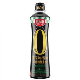 厨邦 零添加酱油 500ml