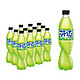 PLUS会员：Fanta 芬达 无糖零卡苹果味 碳酸饮料 500*12瓶 整箱装