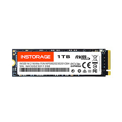 INSTORAGE 智随享 NP500 NVMe M.2 固态硬盘 512GB（PCI-E3.0x4）