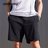 saucony 索康尼 夏季新款4D动态梭织短裤男子跑步运动高弹透气