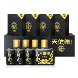 Tian youde 天佑德 青稞酒 小黑系列 42度 125ml*4瓶
