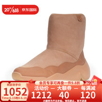 爱步(ECCO)冬季新款羊毛保暖短筒厚底防滑棉靴雪地靴酷锐203203 60220-驼色 36