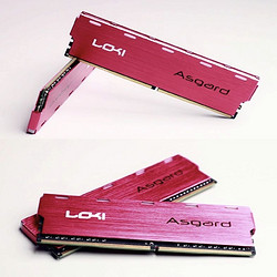 Asgard 阿斯加特 W1红甲 DDR4 3200MHz 台式机内存8 GB