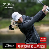 Titleist泰特利斯高尔夫球帽23夏季StaDry球员帽防晒遮阳帽防水透气帽子 白色 均码
