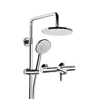 PLUS会员：KOHLER 科勒 K-21088T-B9-CP 恒温花洒套装