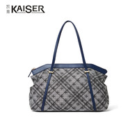 Kaiser Simon 凯撒西蒙 凯撒托特包女2023新款大容量通勤包包休闲手提帆布包旅行包单肩包