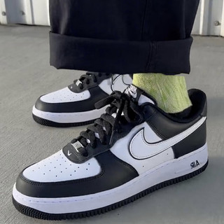 NIKE 耐克 男鞋 Air Force 1 AF1黑白熊猫空军一号运动鞋时尚休闲鞋板鞋 DV0788-001 42/265/8.5