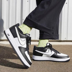 nike耐克男鞋airforce1af1黑白熊猫空军一号运动鞋时尚休闲鞋板鞋dv