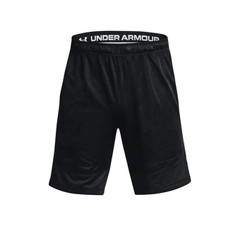 安德玛 UNDERARMOUR）春夏Heatwave Hoops男子篮球运动短裤1378596 黑色001 3XL