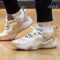阿迪达斯 (adidas)23春季新款三雄联名款签名版篮球鞋实战运动鞋缓震透气休闲鞋子男 HQ4502 40/6.5/245mm
