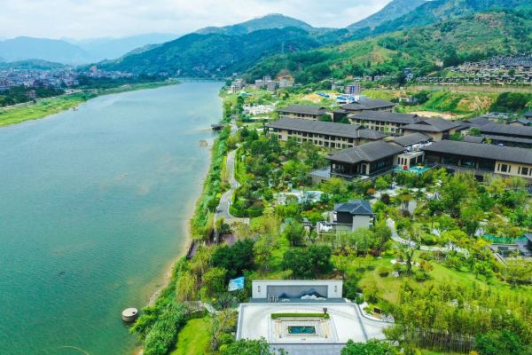 福州的后花园,日历房5折暑期不加价!永泰梧桐君澜温泉度假酒店 标准双床房2晚含双早套餐