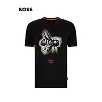 HUGO BOSS 男士主题艺术T恤 50481918