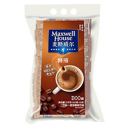 Maxwell House 麦斯威尔 三合一 速溶咖啡 100条