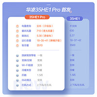 WAHIN 华凌 空调HE1Pro挂机1.5匹一级能效变频冷暖两用