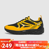 Jack Wolfskin狼爪徒步鞋男运动鞋越野鞋登山鞋防水鞋4051571 明黄/黑色 41