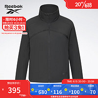 Reebok锐步官方防晒衣女23春夏新款梭织外套夹克户外23RCS104W 23RCS104WGH1 A/L