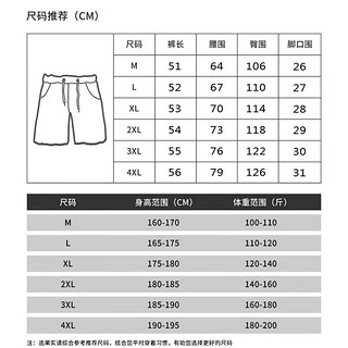 元素温度短裤男夏季薄款潮流凉感冰丝速干中裤休闲沙滩运动五分裤 502灰色+503蓝色 L（110-120斤）