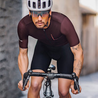 Santic森地客 短袖骑行服新款夏季男 公路车透气骑行上衣短袖司腾