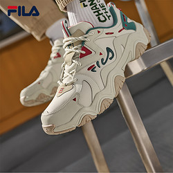 FILA 斐乐 猫爪鞋4代男鞋老爹鞋复古2023春新款时尚休闲鞋运动鞋潮